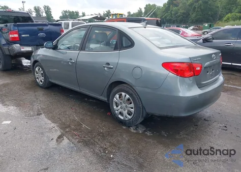 2009 Hyundai Elantra Gls from USA, damaged, VIN KMHDU46D89U791760